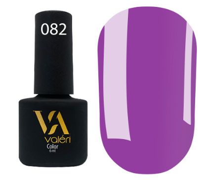  Зображення Гель лак Valeri №082, 6ml 
