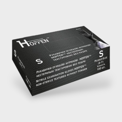 Зображення Перчатки HOFFEN Чорные S 3,5г 