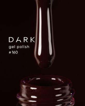  Зображення Гель лак 10ml Dark 160 