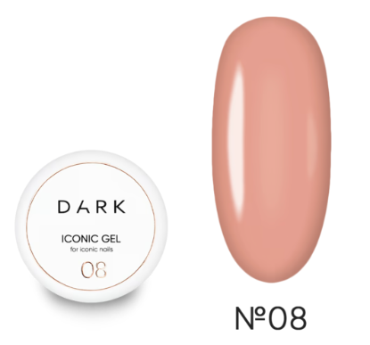  Зображення DARK Iconic Gel №08, 15ml 