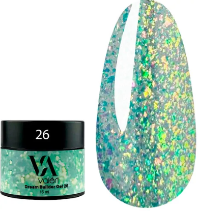  Зображення Valeri Dream Builder Gel 15ml №026 