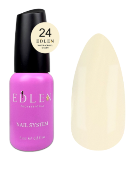  Зображення Edlen Water Acrygel Charm 9ml №24 