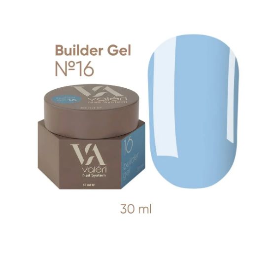  Зображення Valeri NEW Builder Gel 30ml №16 